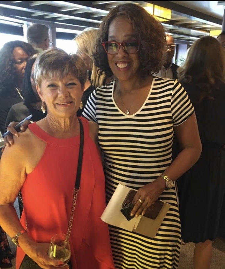 Shelley Webb and Gayle King