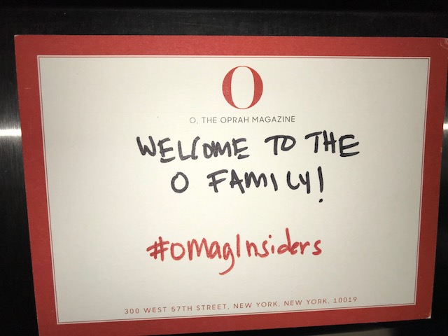 Welcome to the O Mag Family
