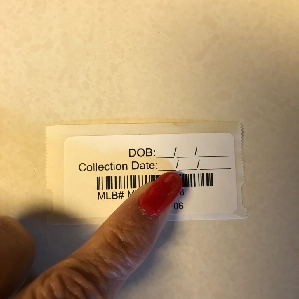 label for MyLab Box kit