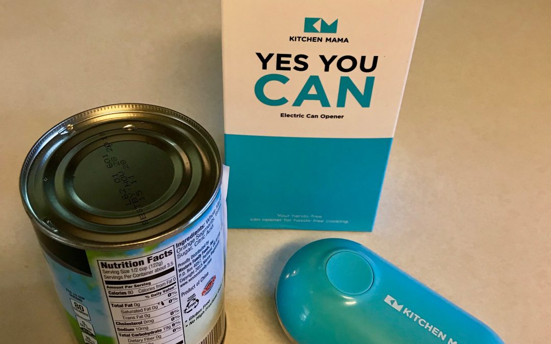 Kitchen Mama Yes You Can - Automatic Can Opener Review (and Giveaway!) -  Meaningful Midlife!