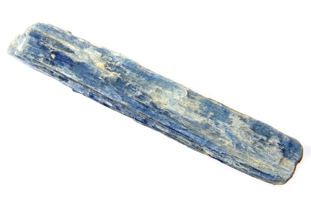 a stick-like portion of blue kyanite