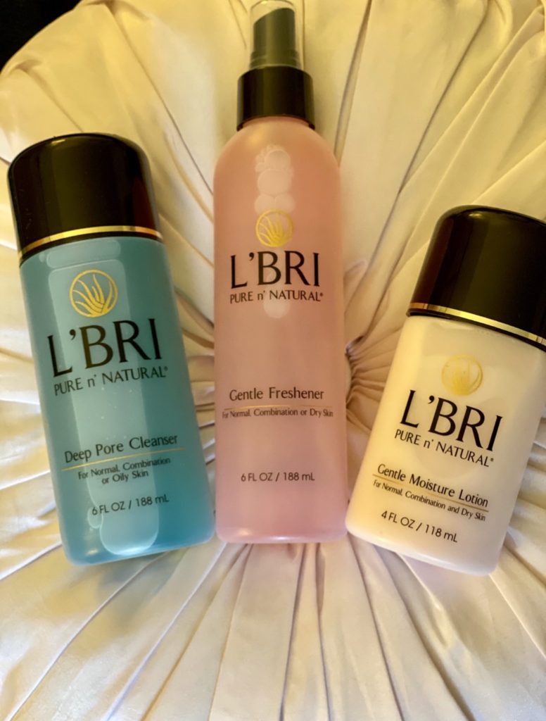 L'BRI cleanse, freshener and moisture lotion