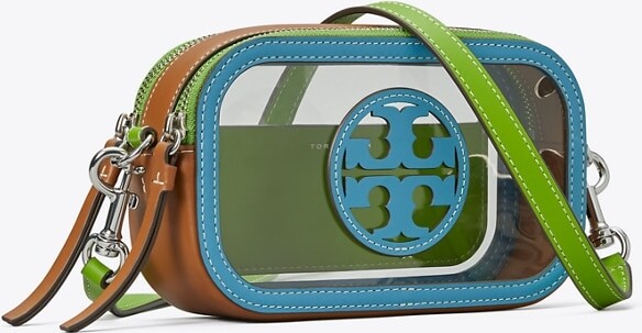 Tory Burch Mini Miller Crossbody Bag - Blue for Women