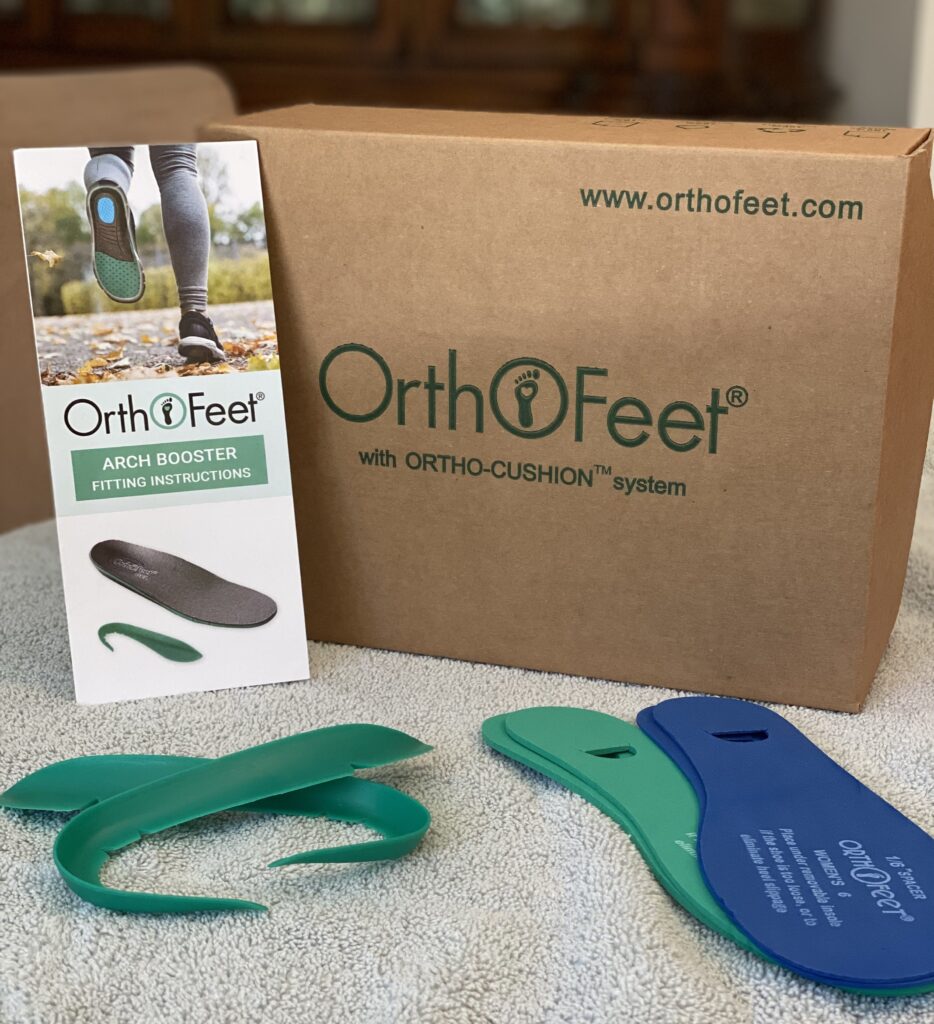 Orthofeet insoles and arch boosters